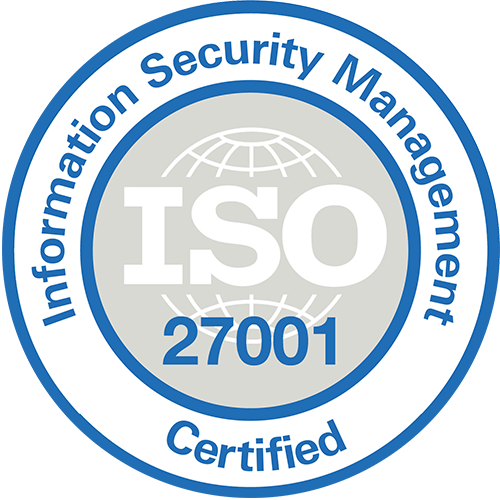 ISO 27001 certified